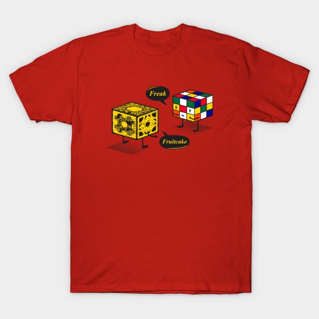 Cube Fight T-Shirt by manospd